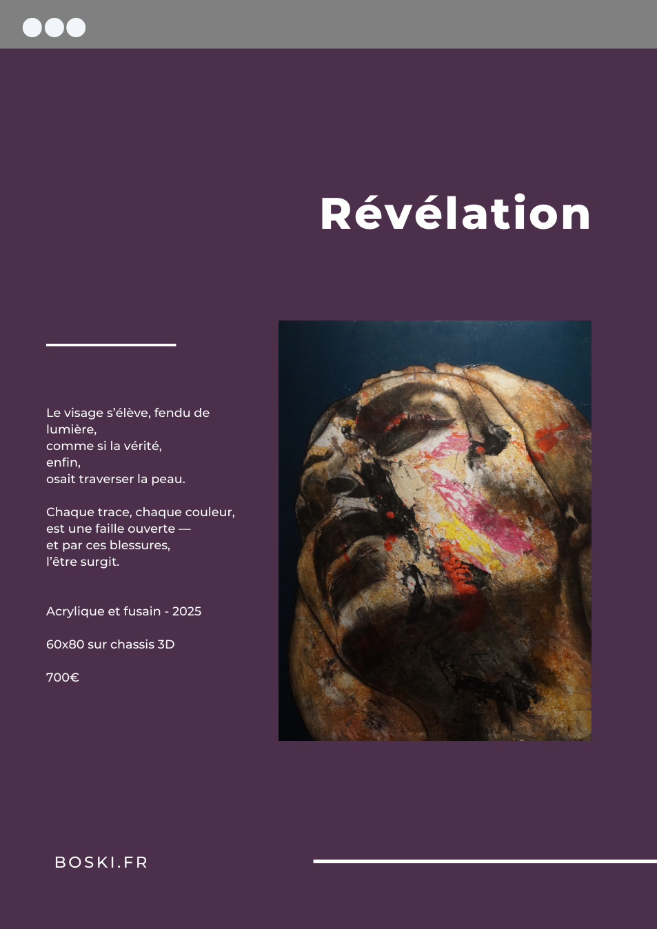 Révélation, série Du Chaos